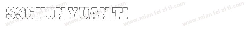 326 SSChun Yuan Ti字体转换